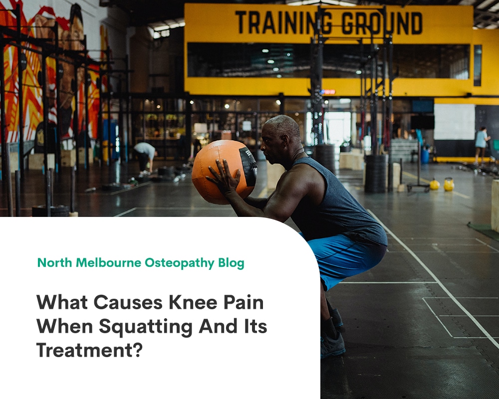 pain in knee when squatting